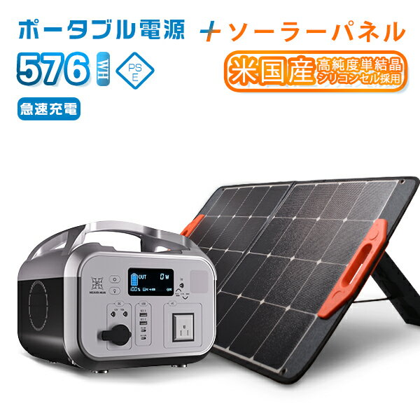 これだけで安心!簡単ポータブル電源・ソーラーパネルセット エネポルタ・ベーシック(Solpa) 4515997002501