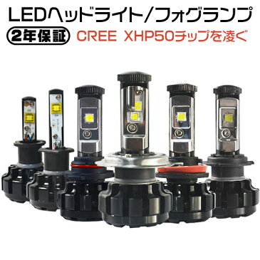 アルファード 後期 ANH MNH1 ledヘッドライト Hi HB3 車検対応 CREE XHP50チップを凌ぐ ホワイト 19200lm 車用 ledバルブ 白 2個 2年保証 送料無料 W2