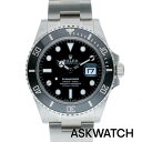 サブマリーナ ロレックス ROLEX　サイズ:41mm 【126610LN サブマリーナデイト】SSランダム番ブラック文字盤腕時計(シルバー×ブラック 159.20g)【ASK002】【小物】【514042】bb164#askwatch*S