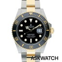 サブマリーナ 腕時計 ロレックス（メンズ） ロレックス ROLEX　サイズ:41mm 【126613LN サブマリーナデイト】SS×YGランダム番ブラック文字盤腕時計(シルバー×ブラック×イエローゴールド 176.00g)【ASK002】【小物】【105042】bb339#askwatch*S