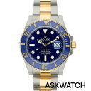 サブマリーナ 腕時計 ロレックス（メンズ） ロレックス ROLEX　サイズ:41mm 【126613LB サブマリーナデイト】SS×YGランダム番ブルー文字盤腕時計(シルバー×イエローゴールド×ブルー 164.17g)【ASK002】【小物】【305042】bb357#askwatch*S