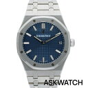 オーデマピゲ Audemars Piguet 15500ST.OO.1220ST.01 ロイヤルオークSS ブルー文字盤 自動巻き腕時計(シルバー×ブルー 16...