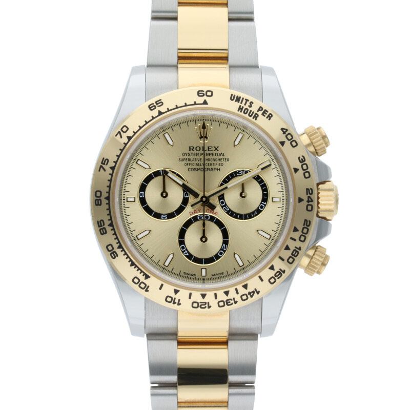 ロレックス ROLEX　126503 コスモグラフデイトナSS×YGランダム番シャンパン文字盤腕時計(シルバー×イエローゴールド 158.37g)【ASK002】【小物】【124052】【中古】bb317#askwatch*A