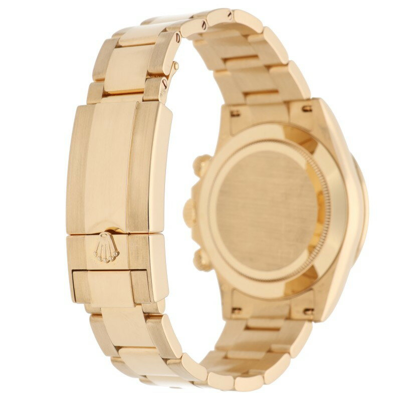 ロレックス ROLEX　116508 コスモグラフデイトナYGランダム番ブラック文字盤腕時計(イエローゴールド×ブラック 259.97g)【ASK002】【小物】【211152】【中古】bb306#askwatch*B