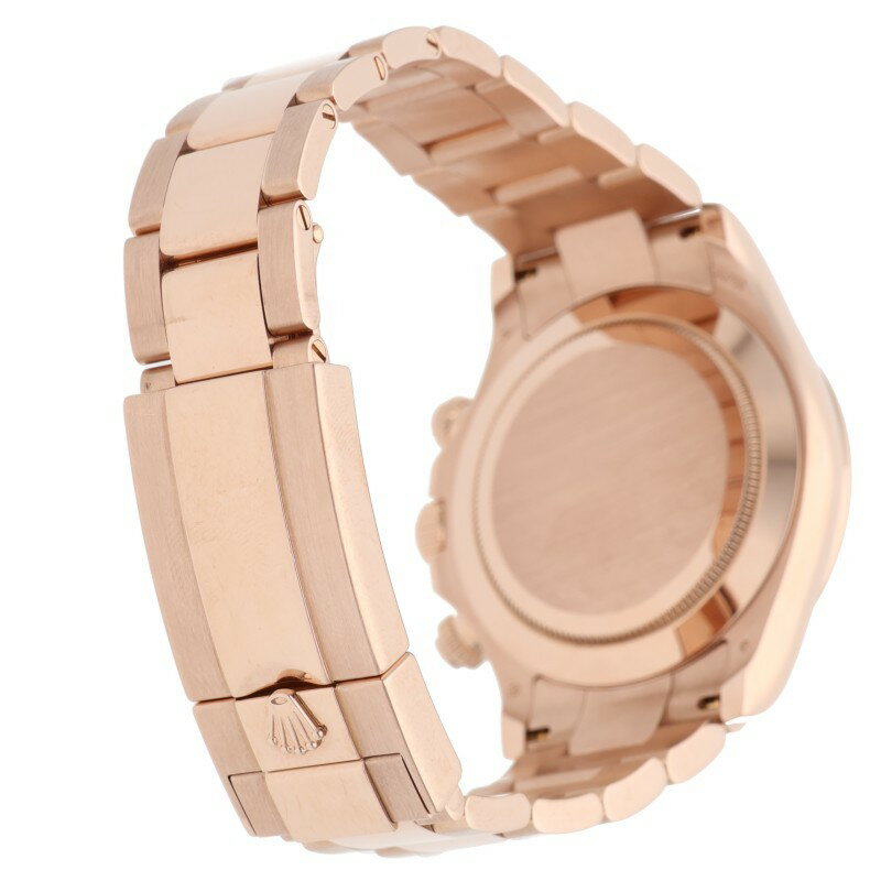 ロレックス ROLEX　116505G コスモグラフデイトナPGランダム品番ブラックダイヤ文字盤腕時計(ピンクゴールド×ブラック×ダイヤ 214.42g)【ASK002】【小物】【211152】【中古】bb164#askwatch*B