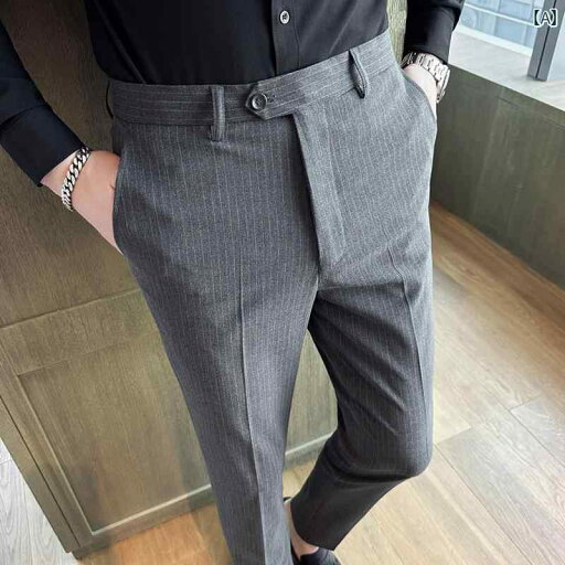 スラックス メンズ スーツパンツ メンズ ビジネスカジュアル 秋 スリムフィット ストライプ ロングパンツ レジャー 都会 ファッション さわやか スラックス メンズ スーツパンツ メンズ ビジネスカジュアル 秋 スリムフィット ストライプ ロングパンツ レジャー 都会 ファッション さわやか