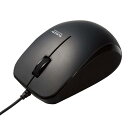 エレコム マウス 有線 M-BL27UBKシリーズ 3ボタン ラバーグリップ 抗菌(2)
