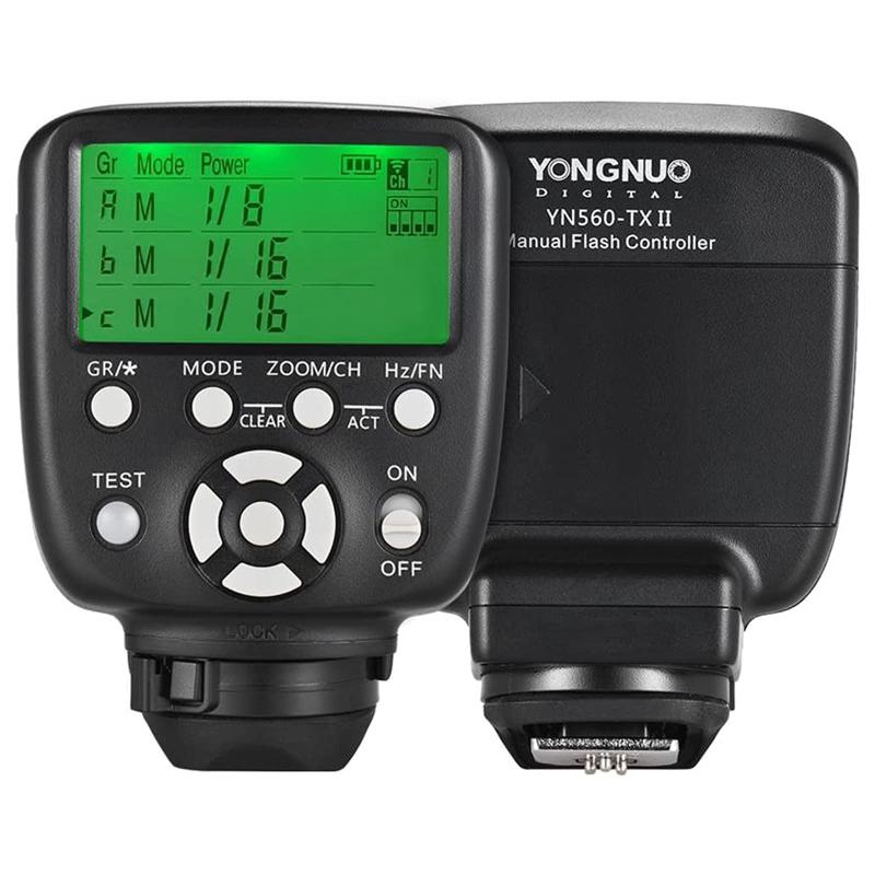 YONGNUO YN560-TX II Nikon ѡLCDեåȥꥬ⡼ȥȥ顼YN560 III/IV YN660ʥ˥󥫥ѥå׵ǽդ