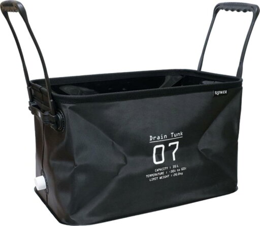 スロウワー(WER) アウトドア 収納ケース 折りたたみ 防水 バケツ バッグ BCK ブラック 35リットル HANG STOCK DRAIN TK 35L S275 スロウワー(WER) アウトドア 収納ケース 折りたたみ 防水 バケツ バッグ BCK ブラック 35リットル HANG STOCK DRAIN TK 35L S275