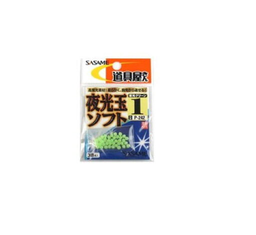 ささめ針(Sasame) P-242 道具屋 夜光玉ソフト 夜光グリーン #1 ささめ針(Sasame) P-242 道具屋 夜光玉ソフト 夜光グリーン #1