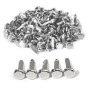 割りピン 8mm×12mm 鉄製 留め具 画鋲 割鋲 画びょう 虫ピン DIY アクセサリー クラフト用 固定用 装飾用 書類整理 アルバム スクラップブック(3)