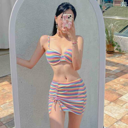 レディース ビキニ 水着 セクシー 魅力的 ビーチ リゾート レジャー 海水浴 フランス レトロ スタイリッシュ ガール レボーストライプ スプリット スリーピース アメリカン レディース ビキニ 水着 セクシー 魅力的 ビーチ リゾート レジャー 海水浴 フランス レトロ スタイリッシュ ガール レボーストライプ スプリット スリーピース アメリカン