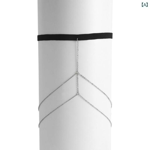 レディース 夏 チェーン レッグ ガーター 水着アクセ クラブ アクセ アメリカ 太もも イン シンプル 二重層 スタイリッシュ ガール 魅惑的 ボディ 弾性 ベルト ビーチ レッグリング レディース 夏 チェーン レッグ ガーター 水着アクセ クラブ アクセ アメリカ 太もも イン シンプル 二重層 スタイリッシュ ガール 魅惑的 ボディ 弾性 ベルト ビーチ レッグリング