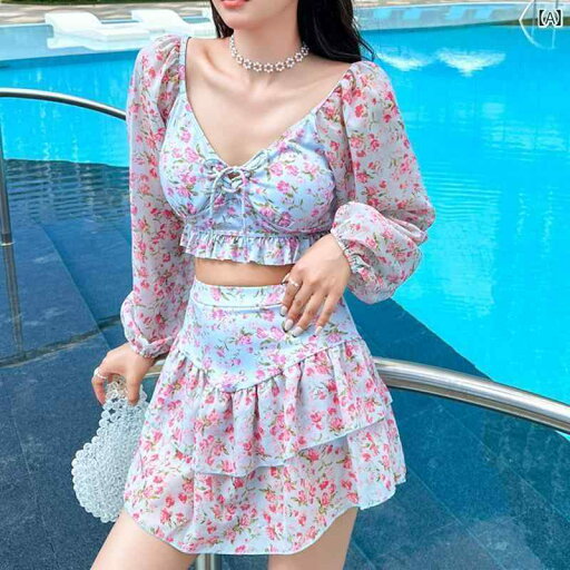 レディース 夏 水着 ビキニ 長袖 おしゃれ リゾート 旅行 ビーチ 海水浴 プール サマーレジャー 女性 セパレート ツーピース セット 保守的 スリム 見せ お腹 カバー 女の子 学生 温泉 レディース 夏 水着 ビキニ 長袖 おしゃれ リゾート 旅行 ビーチ 海水浴 プール サマーレジャー 女性 セパレート ツーピース セット 保守的 スリム 見せ お腹 カバー 女の子 学生 温泉