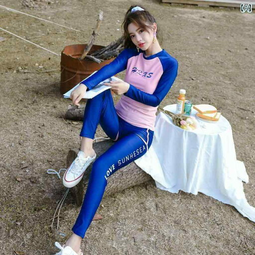 レディース 夏 スポーツ 水着 ウェットスーツ サーフィン ラッシュガード ビーチ リゾート レジャー マリンスポーツ フィットネス 女性 スプリット ボクサー スリーピース 学生 長袖 ツーピース ヨガ レディース 夏 スポーツ 水着 ウェットスーツ サーフィン ラッシュガード ビーチ リゾート レジャー マリンスポーツ フィットネス 女性 スプリット ボクサー スリーピース 学生 長袖 ツーピース ヨガ