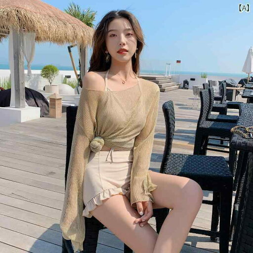 レディース 夏 ビキニ 体型カバー おしゃれ 水着 プール ビーチ 女性 韓国 魅惑的 セパレート ボクサー スリーピース 長袖 お腹 カバー フェアリー 学生 レディース 夏 ビキニ 体型カバー おしゃれ 水着 プール ビーチ 女性 韓国 魅惑的 セパレート ボクサー スリーピース 長袖 お腹 カバー フェアリー 学生