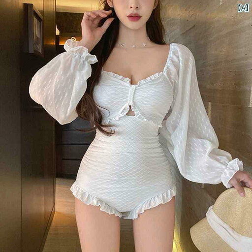 レディース 水着 おしゃれ かわいい 大人 女性 ワンピース 長袖 日焼け防止 フェアリー スタイル スクエア ネクタイ 胸パッド 魅惑的 温泉 旅行 ビーチ プール リゾート サマーレジャー 休暇 レディース 水着 おしゃれ かわいい 大人 女性 ワンピース 長袖 日焼け防止 フェアリー スタイル スクエア ネクタイ 胸パッド 魅惑的 温泉 旅行 ビーチ プール リゾート サマーレジャー 休暇