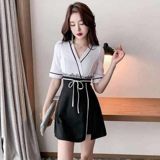 美容系 サロン 制服 接客 ユニフォーム レディース ハイウエスト シンプル ワンピース リボン おしゃれ 快適 インナーパンツ セット エレガント 美容系 サロン 制服 接客 ユニフォーム レディース ハイウエスト シンプル ワンピース リボン おしゃれ 快適 インナーパンツ セット エレガント