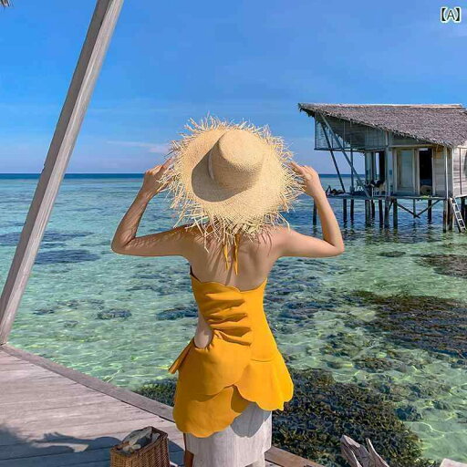 レディース 夏 リゾート 水着 かわいい サマーレジャー 海水浴 プール ワンピース セクシー お腹 カバー スリム 見せ イエロー 小胸 プッシュアップ スカート スタイル レディース 夏 リゾート 水着 かわいい サマーレジャー 海水浴 プール ワンピース セクシー お腹 カバー スリム 見せ イエロー 小胸 プッシュアップ スカート スタイル