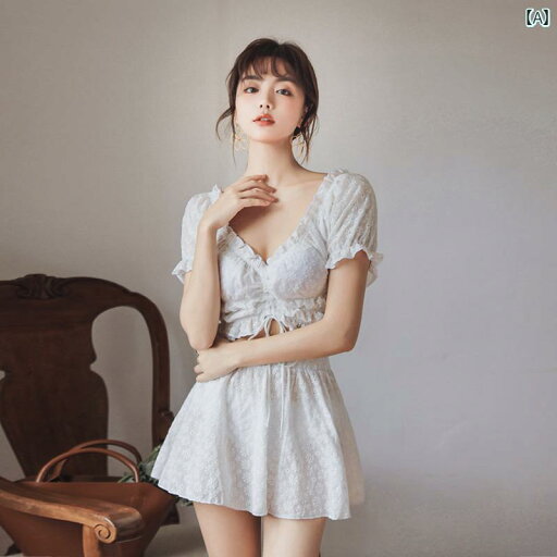 レディース 夏 水着 おしゃれ かわいい ビーチ リゾート プール 学生 カレッジ 大人女性 フェアリー スタイル 白 スカート 休暇 セパレート レディース 夏 水着 おしゃれ かわいい ビーチ リゾート プール 学生 カレッジ 大人女性 フェアリー スタイル 白 スカート 休暇 セパレート