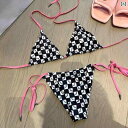 レディース 夏 ビキニ 水着 ビーチ プール おしゃれ リゾート 旅行 サマー レジャー 海水浴 大人 学生 魅力的 女性 ファッション スタイル セパレート(4)