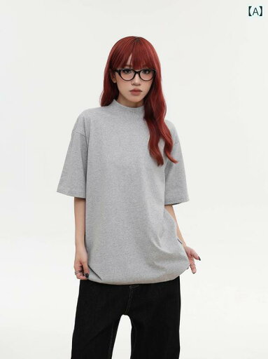 レディース メンズ カジュアル 夏 T シャツ ストリート おしゃれ アメリカン レトロ ハイエンド ソリッドカラー ボトム 半袖 タートルネック トップス レディース メンズ カジュアル 夏 T シャツ ストリート おしゃれ アメリカン レトロ ハイエンド ソリッドカラー ボトム 半袖 タートルネック トップス