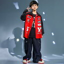 子供 ヒップホップ ファッション 衣装 メンズ セット キッズ ジャズ ダンス スタイリッシュ パフォーマンス 服