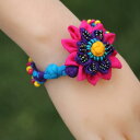 ブレスレット アクセサリー おしゃれ ファッション エスニック ベル 花 レトロ レディース ボヘミアン アート プレゼント ナチュラル ダンス