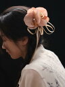 ヘアクリップ 大きめ ヘアアクセサリー おしゃれ ファッション レディース ヘアピン チャイナ風 プレゼント フラワー アンティーク タッセル 髪飾り 豪華感 ...