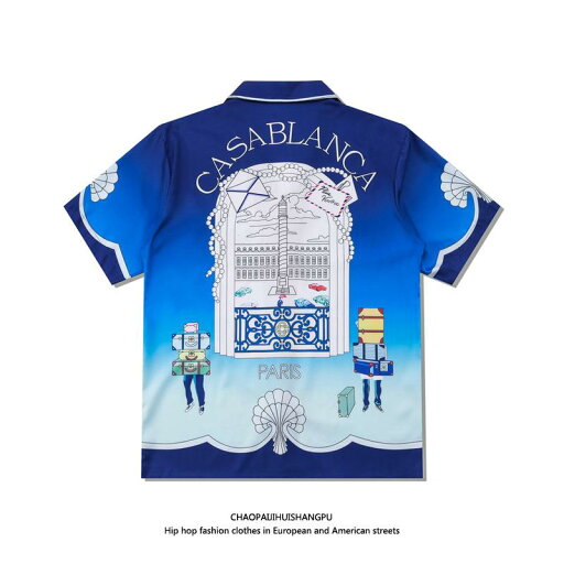 柄シャツ メンズ レディース トップス カジュアル 夏休み 旅行 アーバン パレス カー プリント 半袖 シャツ メンズ レディース兼 カジュアル アロハ シャツ 柄シャツ メンズ レディース トップス カジュアル 夏休み 旅行 アーバン パレス カー プリント 半袖 シャツ メンズ レディース兼 カジュアル アロハ シャツ