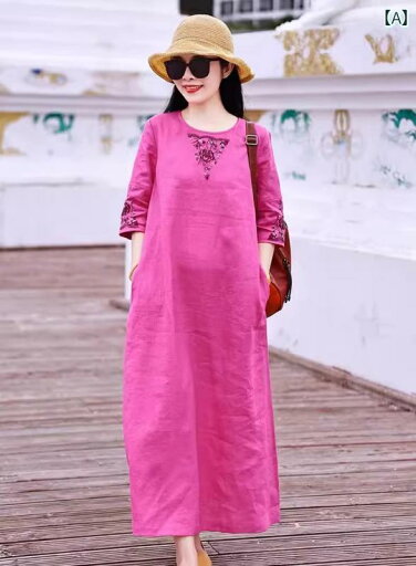 レディース 夏 リゾート ワンピース 刺繍 リネン ドレス サマードレス ビーチ 写真 適 女性 旅行 服 レディース 夏 リゾート ワンピース 刺繍 リネン ドレス サマードレス ビーチ 写真 適 女性 旅行 服