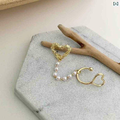 レディース アクセサリー チェーン ピアス かわいい イヤリング Love パール クリップ ワンピース レディース アクセサリー チェーン ピアス かわいい イヤリング Love パール クリップ ワンピース