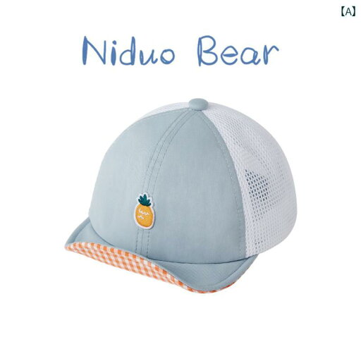 キッズ キャップ メッシュ 春夏秋 帽子 女の子 男の子 レジャー パイナップル ピーチ レモン キッズ キャップ メッシュ 春夏秋 帽子 女の子 男の子 レジャー パイナップル ピーチ レモン