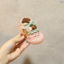 ベビー ステップ イン シューズ 靴 夏 通気性 ピンク ベージュ レディース リボン カジュアル かわいい おしゃれ レザー ステッチ