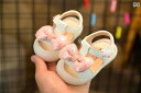 ベビー サンダル 幼児 赤ちゃん ステップ イン シューズ 靴 夏 レディース 通気性 ソフト ソール スパンコール キラキラ ベージュ ピンク