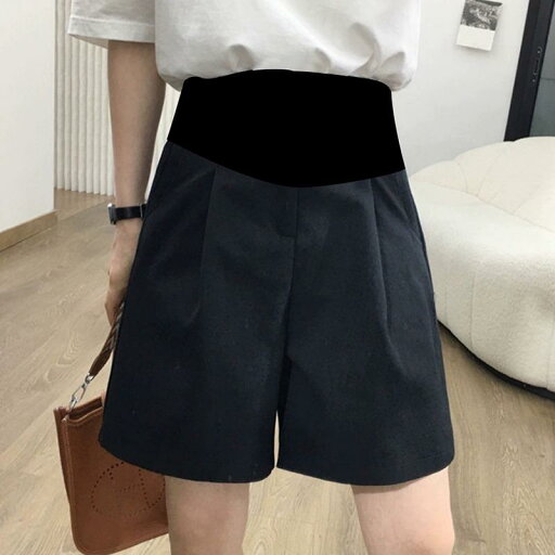 マタニティショーツ 夏 薄手 大きめサイズ ゆったり ワイドパンツ 妊娠初期 綿麻 パンツ 妊婦 腹部サポート 五分丈パンツ マタニティショーツ 夏 薄手 大きめサイズ ゆったり ワイドパンツ 妊娠初期 綿麻 パンツ 妊婦 腹部サポート 五分丈パンツ