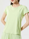 夏 フィットネス 半袖 トップス レディース 屋外 ランニング 速乾 メッシュ Tシャツ ヨガ ウェア 吸湿性 通気性 ストレッチ性 ラウンドネック