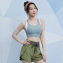 スポーツブラ レディース トップス 夏 耐衝撃 たるみ防止 プッシュアップ ヨガ バック ブラ ランニング ピラティス フィットネスブラ フルカップ U字型 高サポート