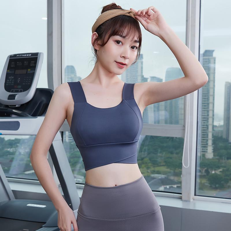レディース スポーツ フィットネス トレーニング ウェア ジム ファッション スポーツブラ ランニング 耐衝撃 美背中 ヨガ ベスト 夏 シェイプアップ ブラ ブラジャー
