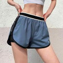 レディース 裏地 露出 防止 スポーツ ショーツ 夏 薄手 ランニング フィットネス ヨガ トレーニング パンツ ショートパンツ