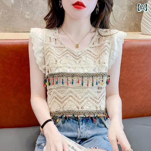 レディース 夏 トップス シャツ 大人 かわいい ガーリー サマー 婦人服 快適 冷感 ノースリーブ t 女性 ベスト セーター レディース 夏 トップス シャツ 大人 かわいい ガーリー サマー 婦人服 快適 冷感 ノースリーブ t 女性 ベスト セーター