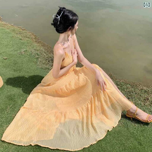 レディース リゾート ワンピース ドレス 写真撮影 衣装 テクスチャー プリーツ ウエスト 細い サスペンダー 魅惑的 スリット 背中 開いた ホリデー スカート ヌード ロング レディース リゾート ワンピース ドレス 写真撮影 衣装 テクスチャー プリーツ ウエスト 細い サスペンダー 魅惑的 スリット 背中 開いた ホリデー スカート ヌード ロング