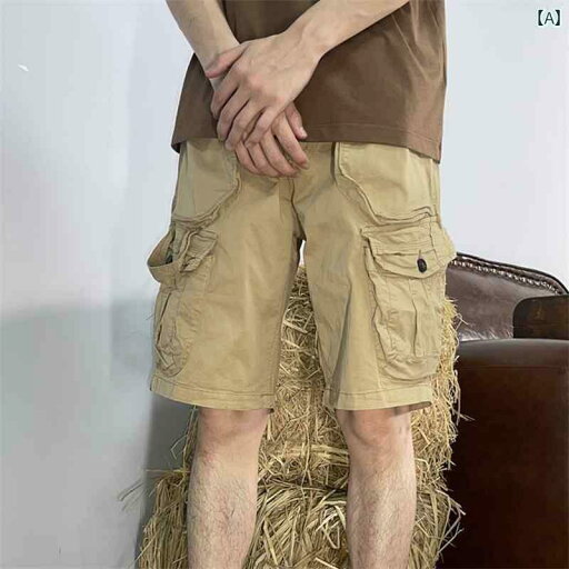 メンズ 夏 カジュアル パンツ ハーフ 半ズボン アウトドア 作業 ズボン 男性用 サマー レースアップ 伸縮性 ウエスト ショート ストレート レッグ ミッド ジョッパーズ カーキ メンズ 夏 カジュアル パンツ ハーフ 半ズボン アウトドア 作業 ズボン 男性用 サマー レースアップ 伸縮性 ウエスト ショート ストレート レッグ ミッド ジョッパーズ カーキ