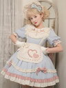 甘ロリ 姫ロリ レディース ファッション ガーリー ロリータ プリンセス 半袖 夏 ドレス ワンピース 個性 かわいい スウィート