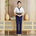 レディース 制服 ユニフォーム 作業着 エステ 美容 マッサージ スパ ワークウェア 春夏 パンツ