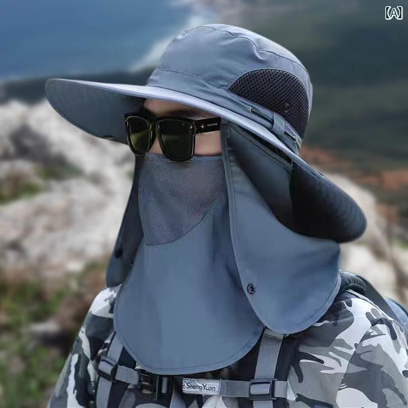 レディース メンズ ファッション 帽子 日除け 日焼け防止 紫外線対策 レジャー フィッシャーマン ハット 夏