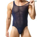 パンツ シングレット ワンピース ベスト レスリング スーツ インナー フィットネス 水泳 サメ メッシュ ジャンプ