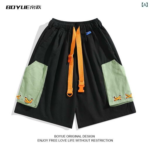 メンズ 夏 カジュアル パンツ ハーフ スポーツ アウトドア 縄跳び オーバー オール ボーイッシュ シティ ボーイ バスケットボール 五分丈 メンズ 夏 カジュアル パンツ ハーフ スポーツ アウトドア 縄跳び オーバー オール ボーイッシュ シティ ボーイ バスケットボール 五分丈