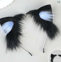 猫耳 レディース レディース アクセサリー 小物 ヘアアクセサリー カチューシャ ヘアバンド 女の子 サブカルチャー ユニーク 個性