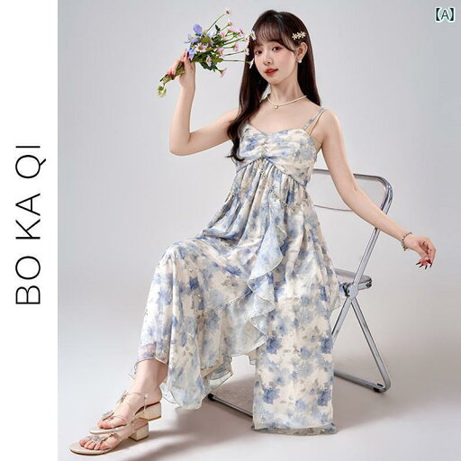 夏 ワンピース きれいめ ガーリー 大人かわいい フリル 花 サスペンダー ドレス 女性 ハイウエスト グリッター a ラインイン ミドル レングス スカート 夏 ワンピース きれいめ ガーリー 大人かわいい フリル 花 サスペンダー ドレス 女性 ハイウエスト グリッター a ラインイン ミドル レングス スカート